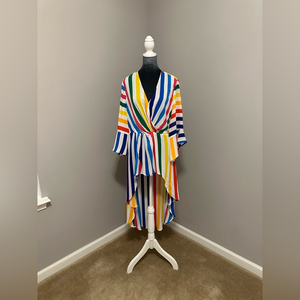 New York & Company striped top/dress